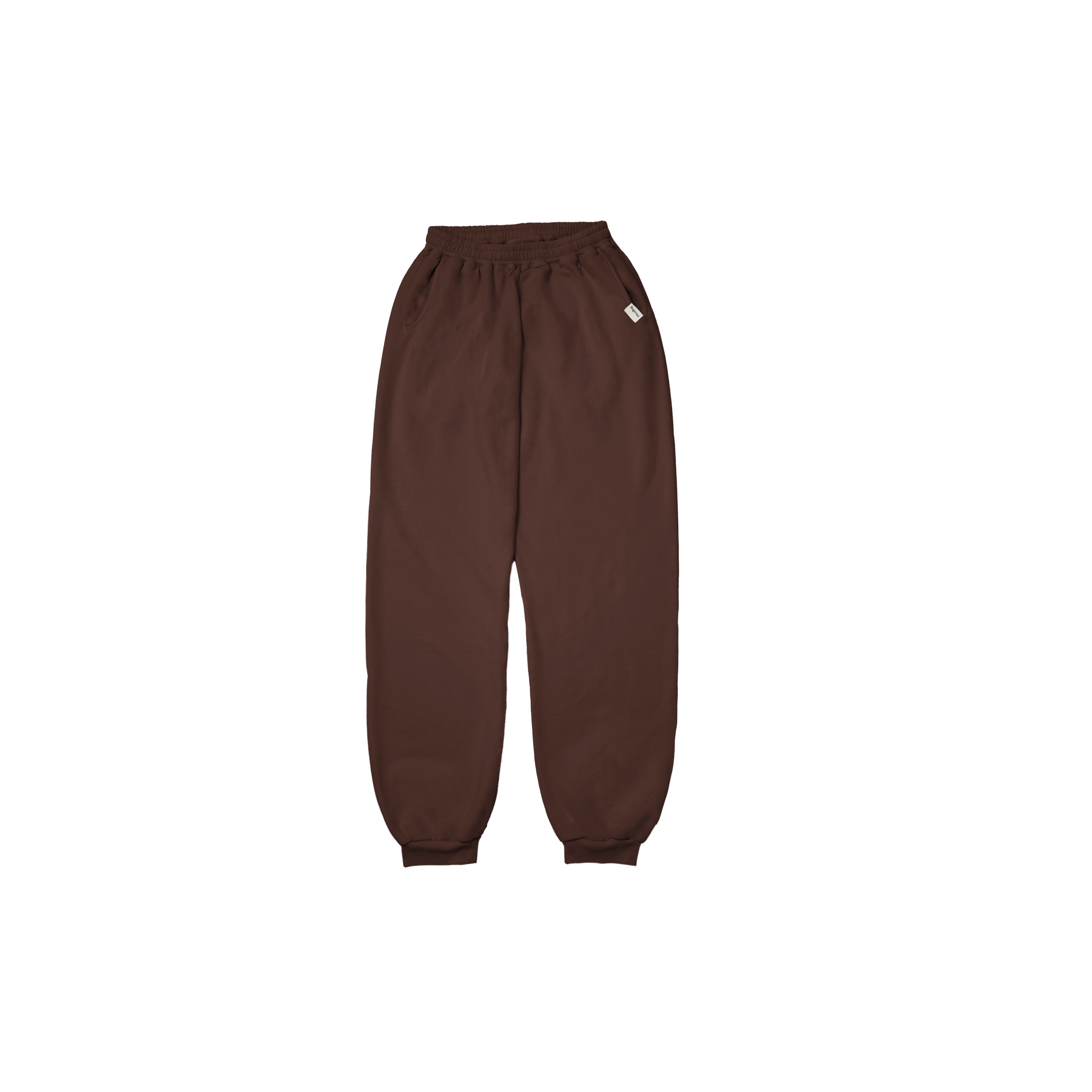 Dark brown deals sweatpants