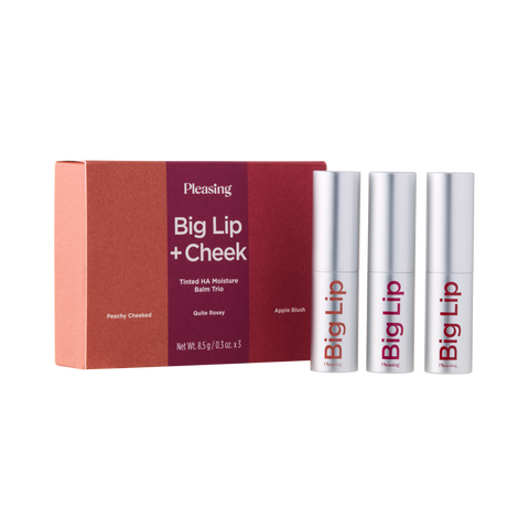 The Big Lip + Cheek Tint Trio Set