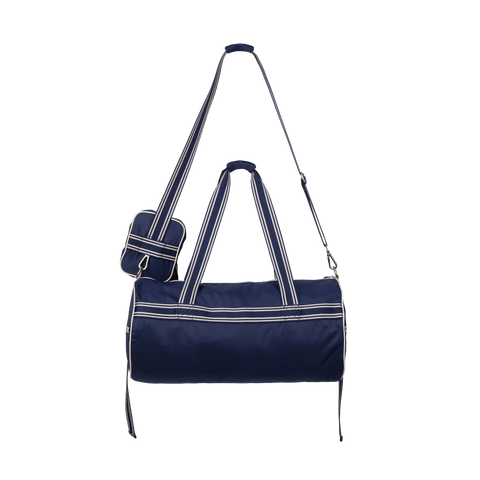 The Big Pleasing Barrel Bag in Navy