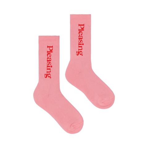 The Slouchy Sock in Rose