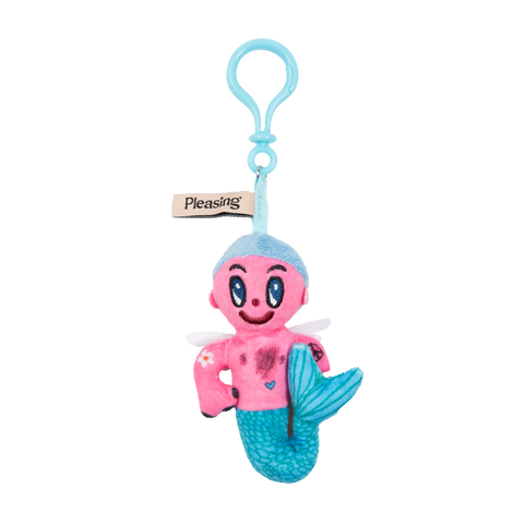 The Hairy Mermaid Key Chain